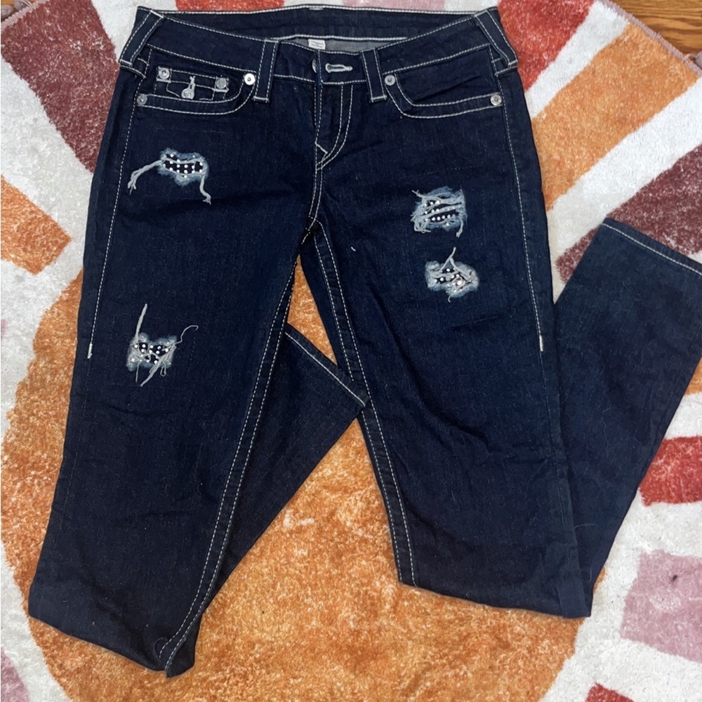 True Religion low rise jeans